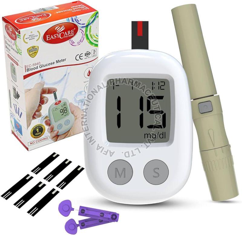 Easycare EC 5940 Blood Glucose Meter with Test Strips
