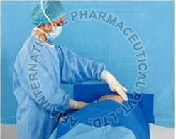 Lithotomy Drape With Attached Leggings, For Ophthalmic, Urological Procedures, Packaging Type : Paper Boxes