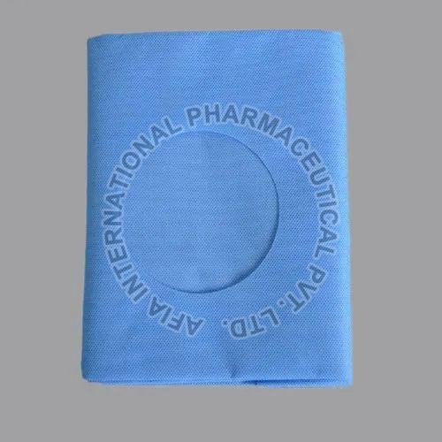 Cotton Plain SMS Elbow O Drape, for Hospital, Orthopaedic Treatment, Size : XL, XXL, 160cms X 320cms