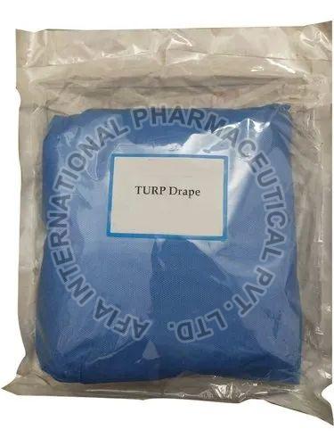 Plain Non-Woven SMS Turp Surgical Drape, for Ophthalmic, Size : 0-15 Cm, 15-30 Cm, 160cms X 160cms