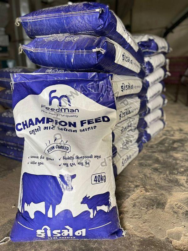 Powder FeedMan Champion Cattle Feed, Packaging Size : 40 kg