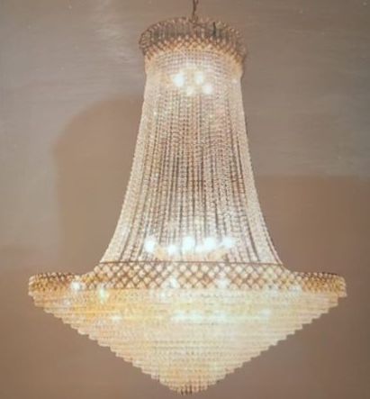 Plain Non Polished Brass Indian Chandelier, for Banquet Halls, Home, Hotel, Office, Restaurant, Feature : Attractive Designs