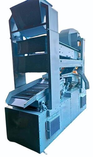 Semi Automatic 5 HP Destoner Cum Grader Machine, for Milling Industry, Grain, Production Capacity : 10 TPH