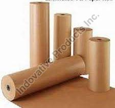 Brown Plain VCI Laminated Paper Roll, for Packing, Hardness : Hard