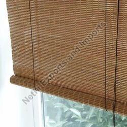 Brown Horizontal Banana Fibre Window Blind, Technics : Machine Made