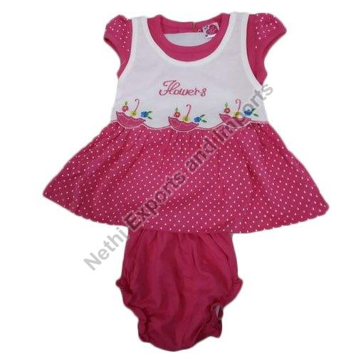 Girls Frock with Panty Set, Feature : Comfortable