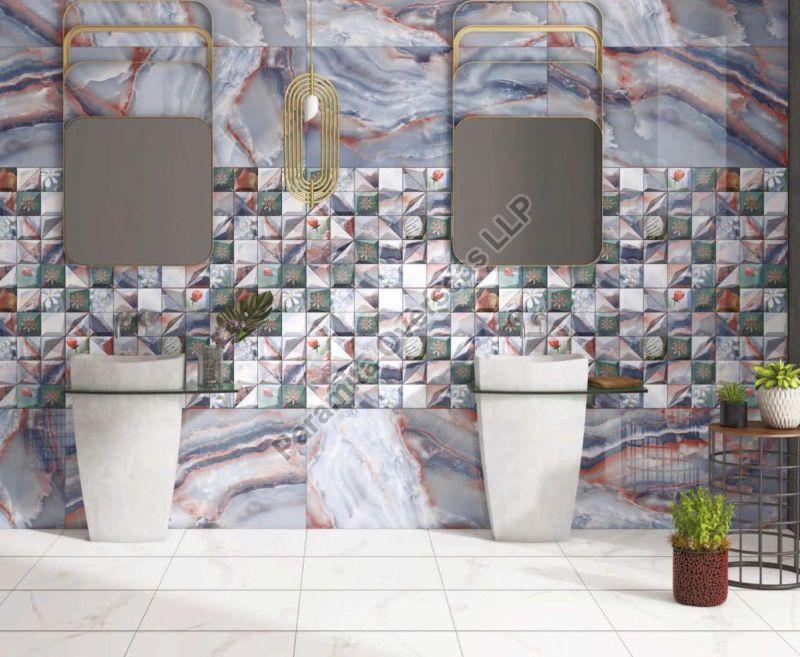 Blue Onyx Ceramic Digital Wall Tiles