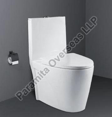 White OPC 19 One Piece Closet, for Toilet Use, Size : L682 x W390x H787 mm