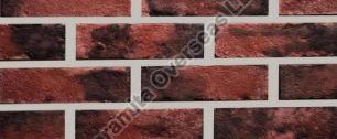 Rectangular Reddish Black Elevation Brick Tiles, for Wall