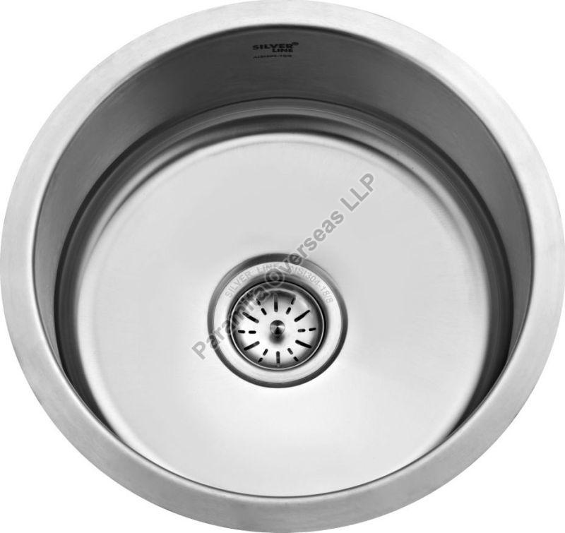 Stainless Steel Round Bowl Kitchen Sink