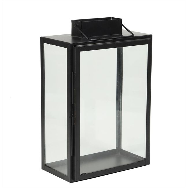 Plain Polished Glass Candle Lantern, for Lighting, Decoration, Size : 13*13* 20 cm, 12*12*15 cm, 9*9*10 cm