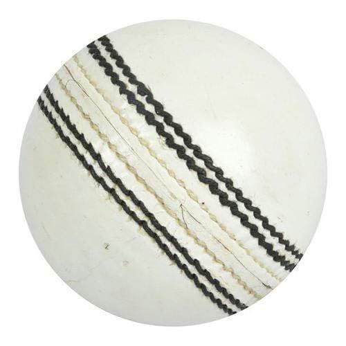 JVN Leather Cricket Balls White Colour