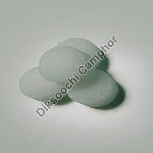 White Round 4g Pooja Camphor Tablet, for Worship, Packaging Type : Plastic Packet