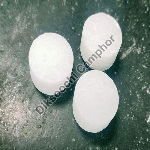 White Round Clothes Camphor Tablet, Packaging Type : Plastic Packet