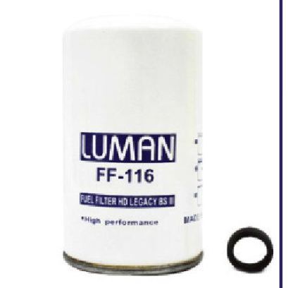 Round Paint Coating Mild Steel FF-116 Fuel Filter, for Automobile, Packaging Type : Corrugated Box