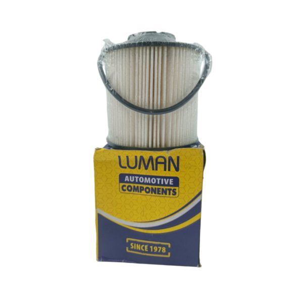 Luman White Round Stainless Steel FF-130 Fuel Filter, for Automobile, Packaging Type : Corrugated Box