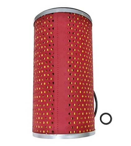 Luman Red Round Mild Steel OF-HINO-002 Oil Filter, for Automobile, Packaging Type : Corrugated Box