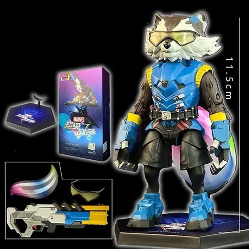 ZD Toys Rocket Raccoon Super War Action Figure