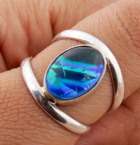 Ladies Fancy Opal Ring, Feature : Skin Friendly, Fine Finishing