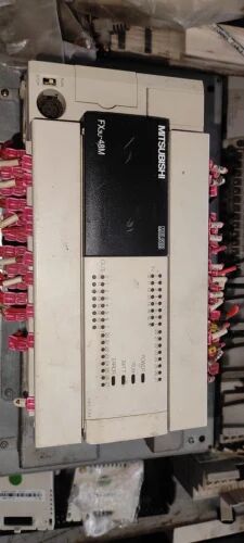 Semi Automatic Mitsubishi Fx3u-48mr/es Plc, For Industrial, Output Type : Cpu