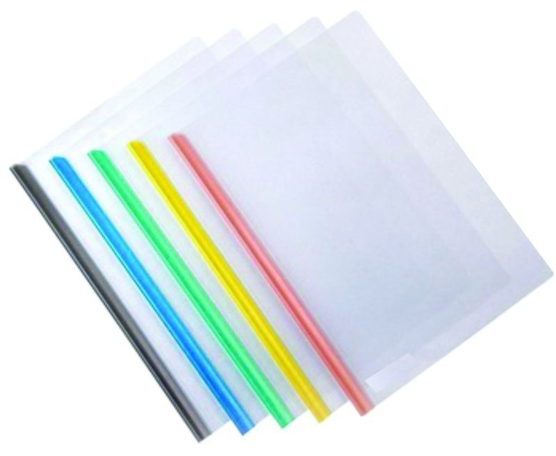 Plain Transparent Plastic File Cover