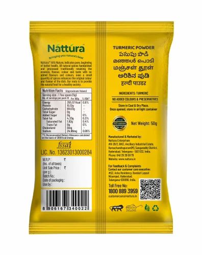 50gm Turmeric Powder