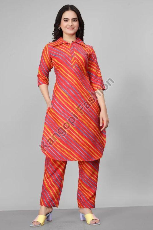 Ladies Fancy Cotton Co-ord Set, Occasion : Casual Wear