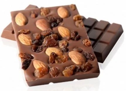 Brown Bar Dry Fruit Chocolate, For Eating Use, Packaging Type : Paper Box