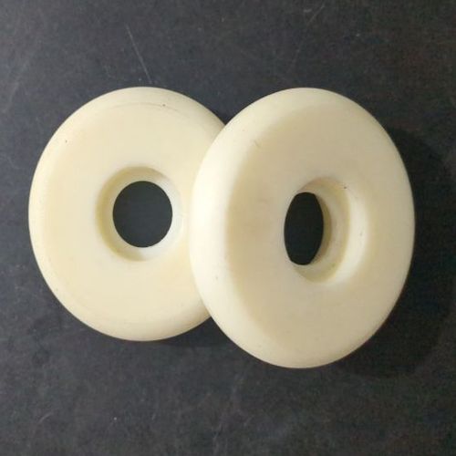 White Round Nylon Roller, for Industrial
