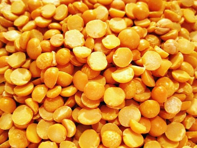 Organic Yellow Split Peas, for Cooking, Grade Standard : Food Grade