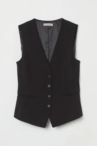 Plain Cotton College Waistcoat, Size : M, XL