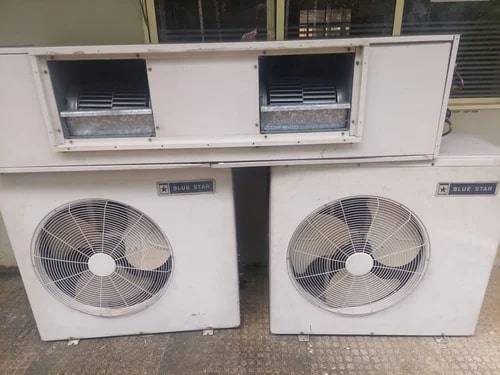 White Used Blue Star Ductable Air Conditioner