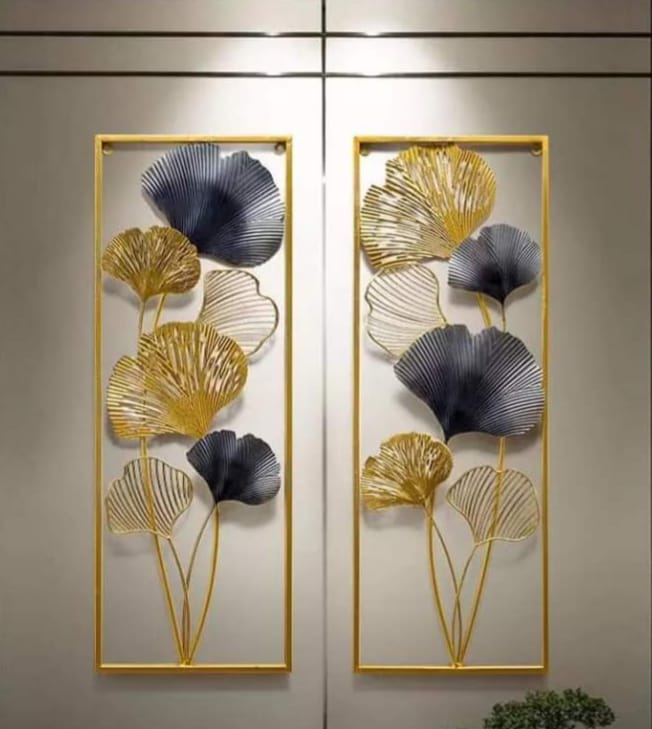 Multicolor Polished Metal Decorative Wall Art, Size : Customized