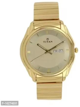 Titan Stainless Steel mens wrist watch, Display Type : Analog