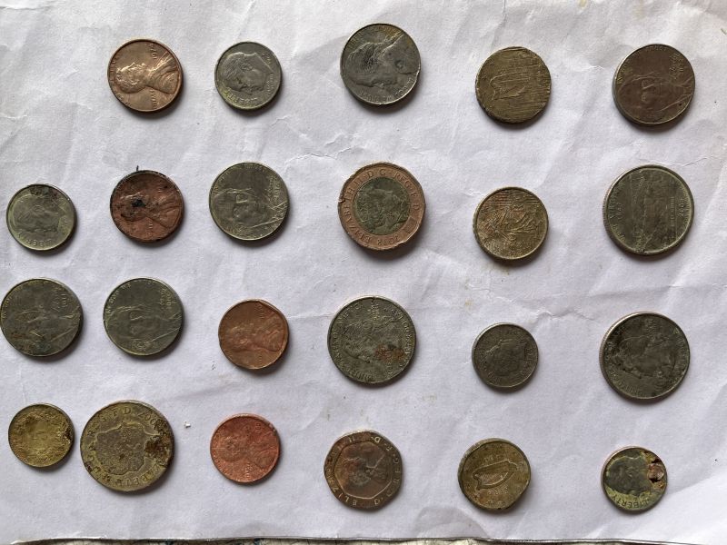 Polished Old Coins, for Industrial Use, Size : 0-5cm