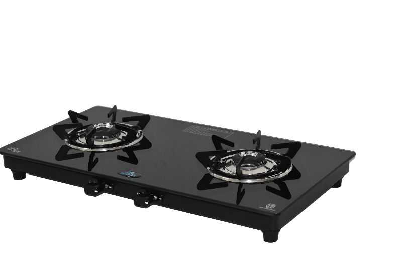 Silver Double Burner Stove, Feature : Safe In Use, Non Breakable