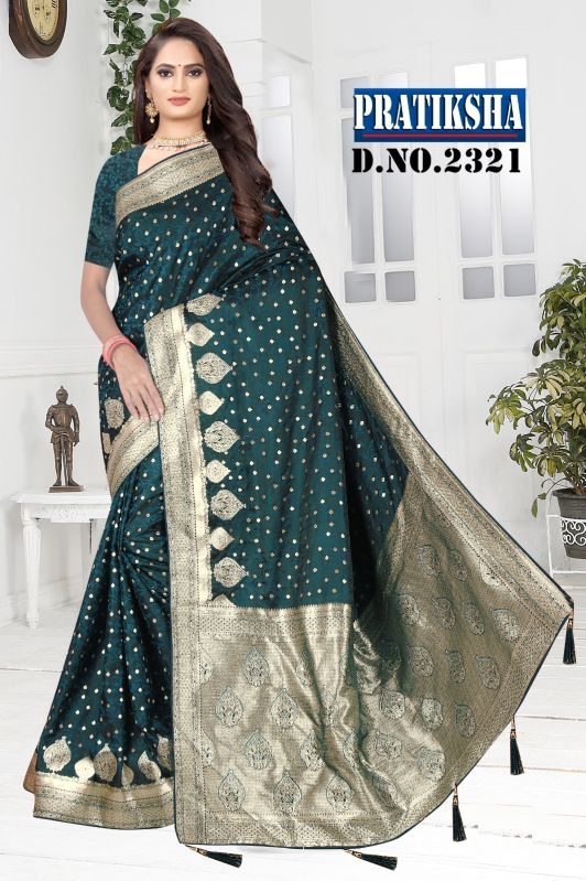 Chiffon bridal wedding sarees, Saree Length : 6.3 Meter