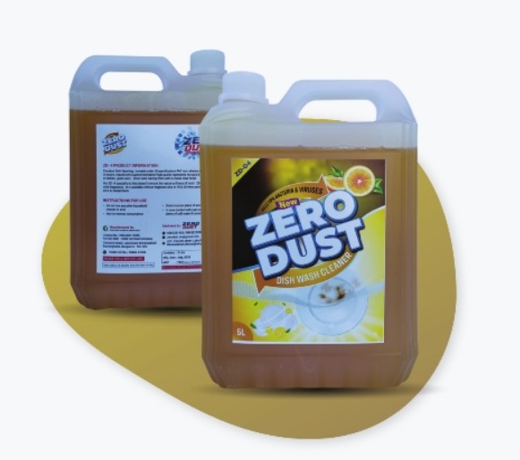 Zero Dust Dish Wash Cleaner Liquid