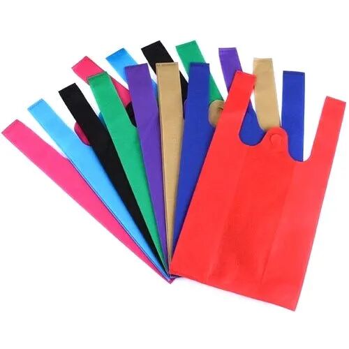 Multicolor Non Woven W Cut Bag, for Shopping, Goods Packaging