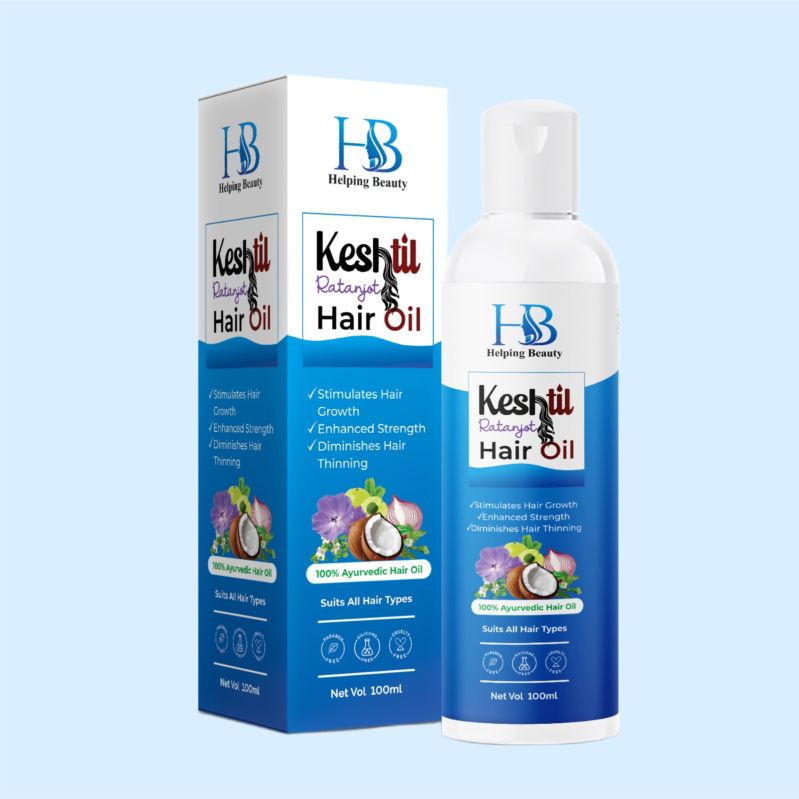 HB Keshtil Ratanjot natural Ayurvedic Hair Oil 100