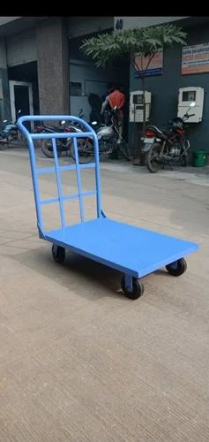 SRE Mild Steel Platform Trolley, for Industrial, Load Capacity : 500 Kg