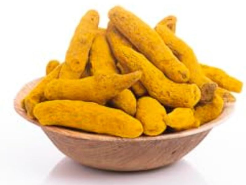 Yellow Turmeric Finger Sticks, for Cooking, Shelf Life : 6 Month