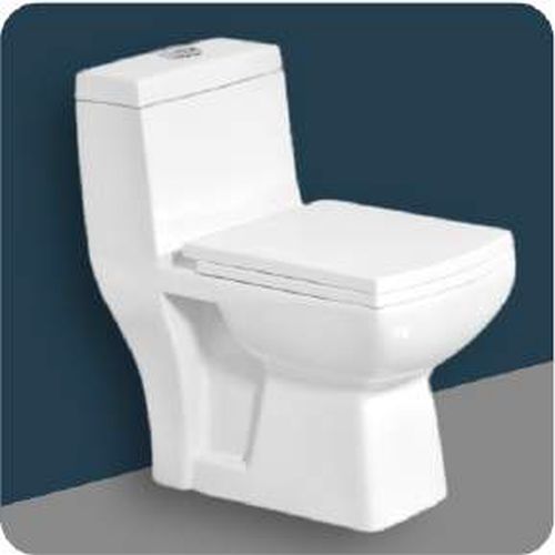 White Square 003 One Piece Toilet Seat