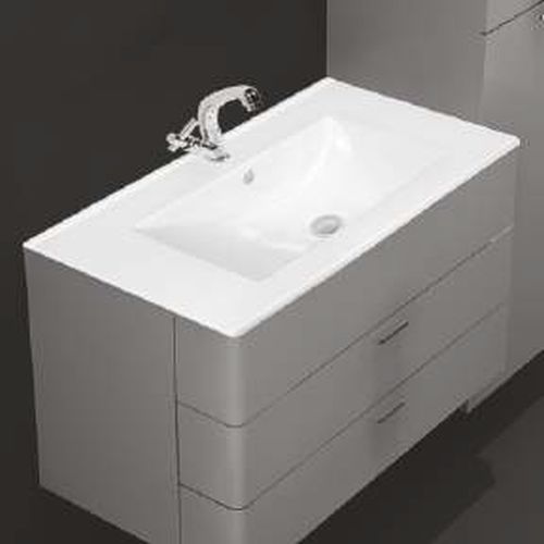 Plain Polished Ceramic 2028 Vanity Wash Basins, for Home, Hotel, Office, Restaurant, Style : Modern