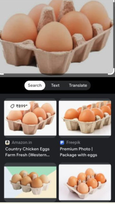 Country eggs