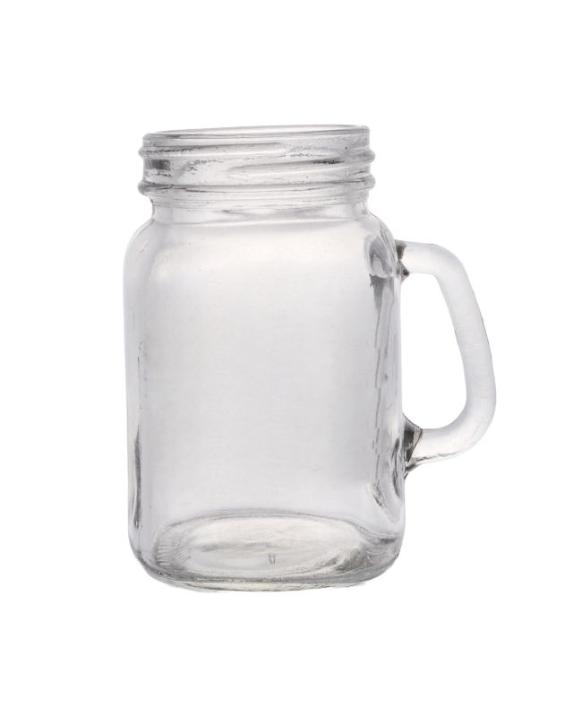 Transparent Round 120ml Glass Jar, for Drinking, Cap Material : Metal
