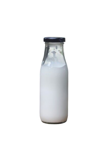 200ml Milk Glass Bottle