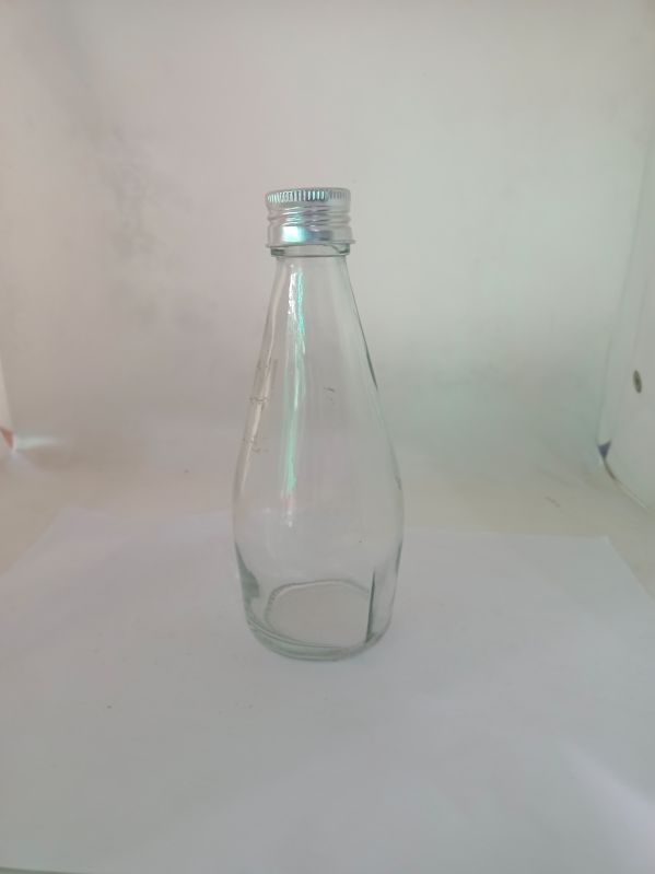 Transparent 250ml Juice Glass Bottle