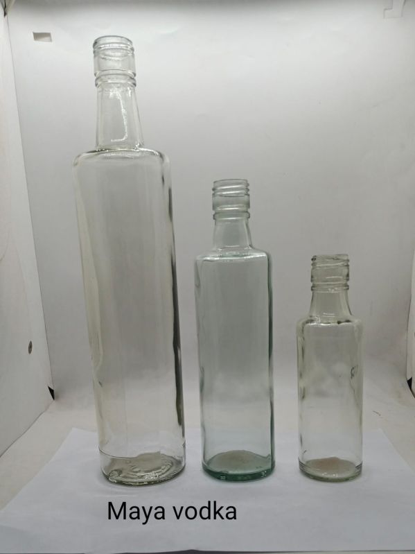 Maya  Glass Liquor Bottle