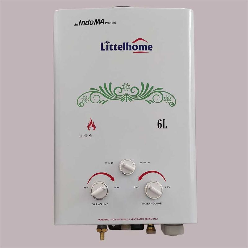 Littelhome 6 Ltr Instant Gas Geyser